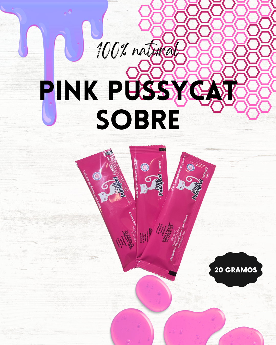 Pink Pussy Cat Sobre